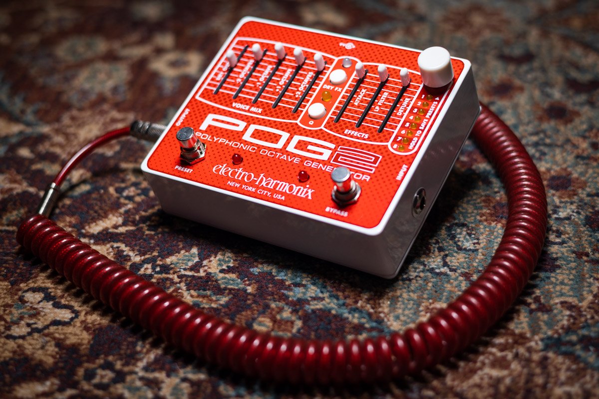 Electro-Harmonix POG2 Polyphonic Octave Generator Guitar Pedal - Floor Model