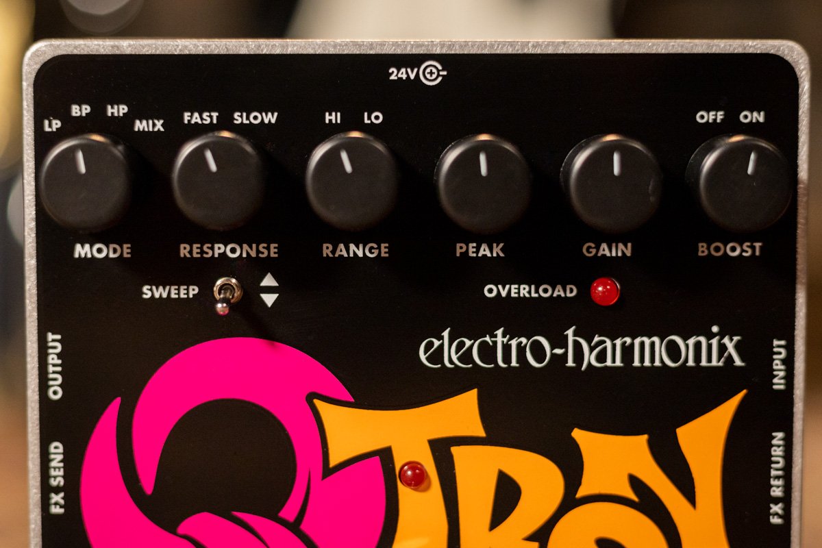 Electro-Harmonix Q-Tron Plus Envelope Filter - Guitar Pedal with Effects Loop (QTron+)