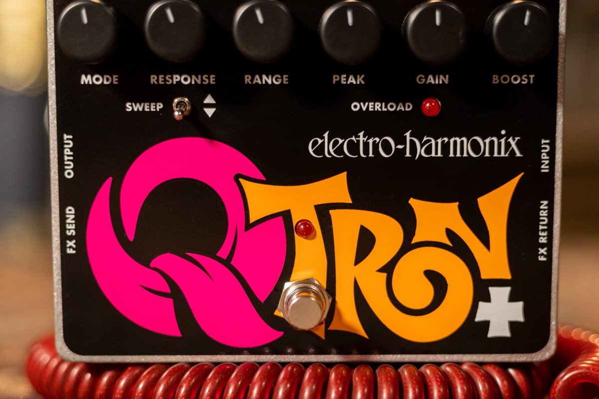Electro-Harmonix Q-Tron Plus Envelope Filter - Guitar Pedal with Effects Loop (QTron+)