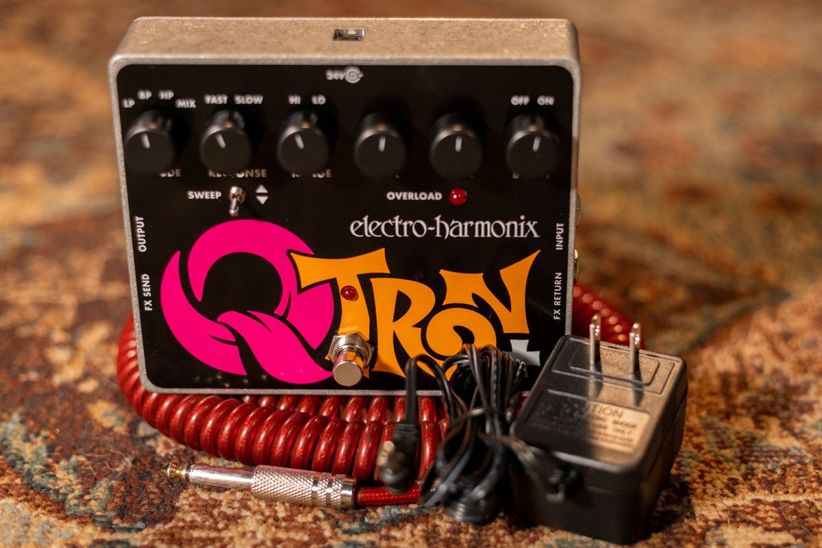 Electro-Harmonix Q-Tron Plus Envelope Filter - Guitar Pedal with Effects Loop (QTron+)