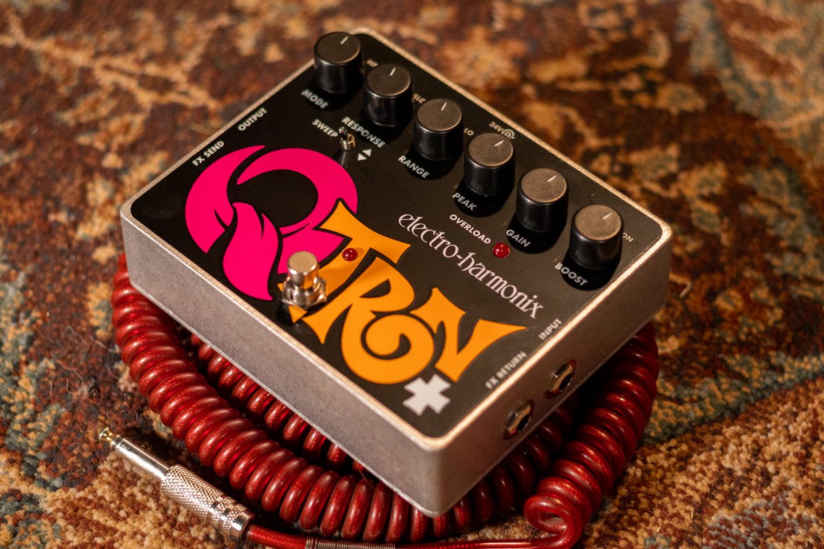 Electro-Harmonix Q-Tron Plus Envelope Filter - Guitar Pedal with Effects Loop (QTron+)