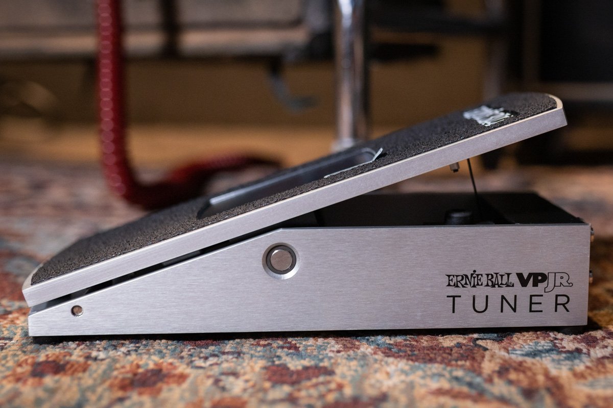Ernie Ball P06201 VP Jr Volume Tuner Pedal Silver