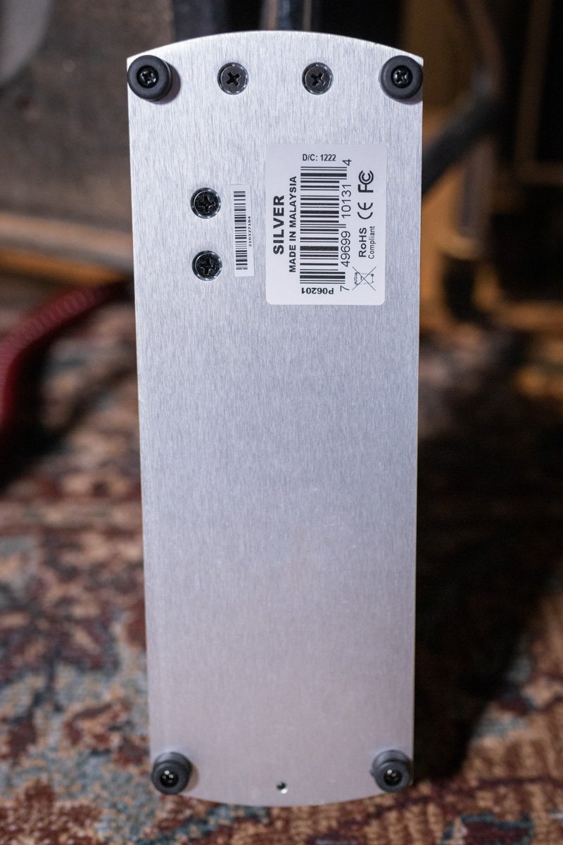 Ernie Ball P06201 VP Jr Volume Tuner Pedal Silver