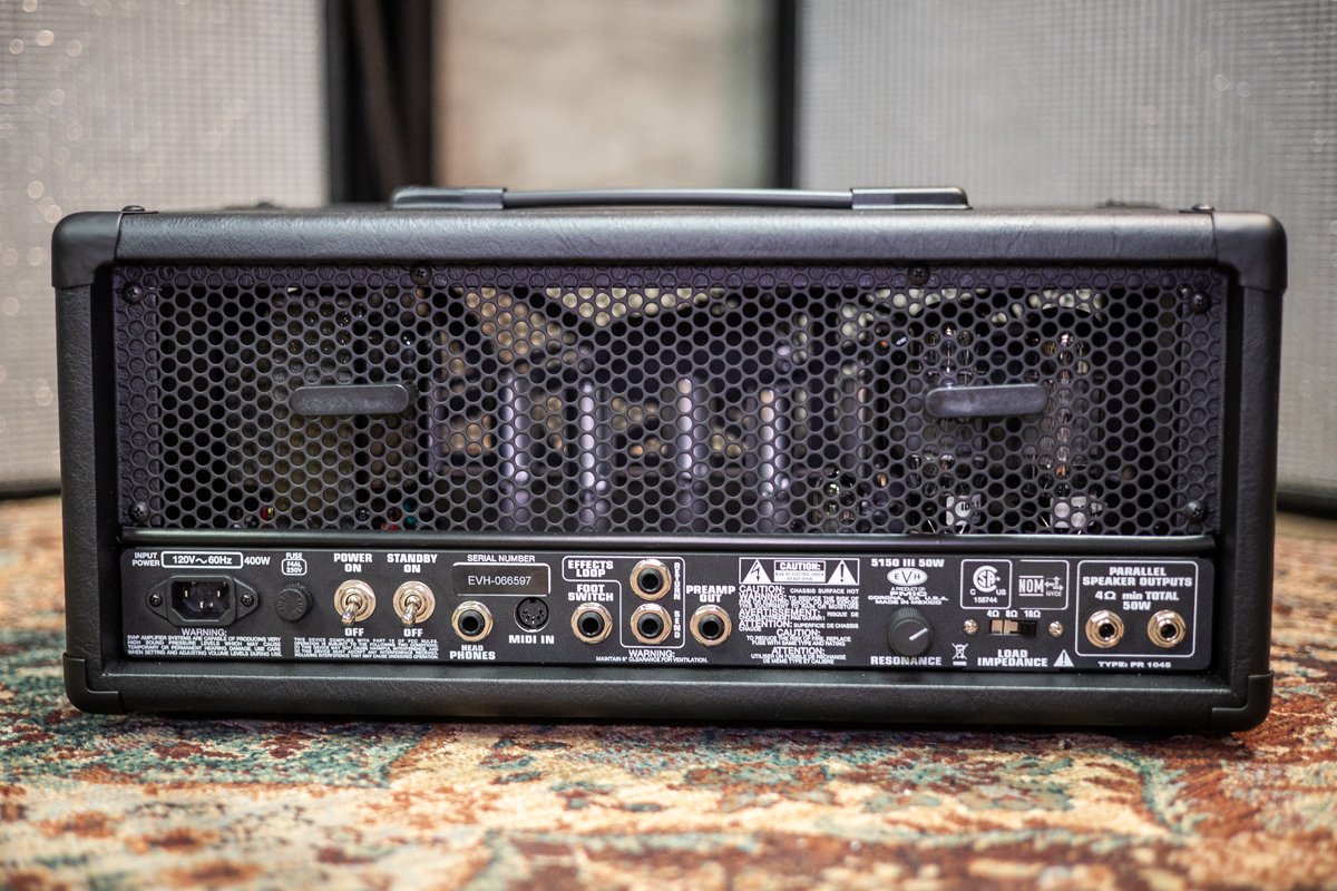EVH 5150 III 50 Watt 6L6 Amplifier Head Black - Floor Model