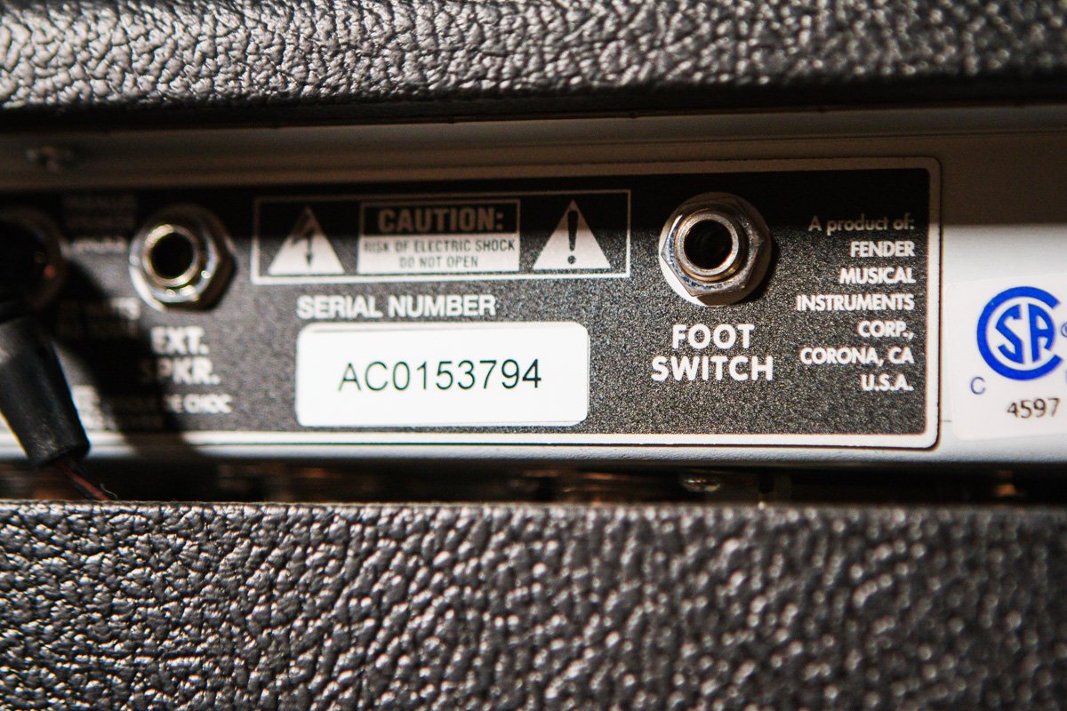 Fender 65 Deluxe Reverb Combo Tube Amplifier