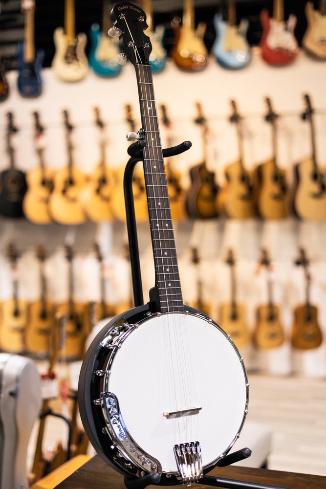 Goldtone CC-50RP Cripple Creek Resonator Banjo with Planetary Tuners and Gig Bag
