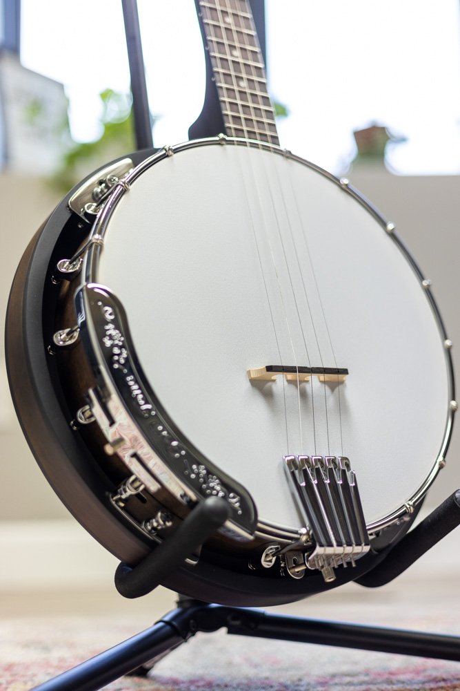 Goldtone CC-50RP Cripple Creek Resonator Banjo with Planetary Tuners and Gig Bag