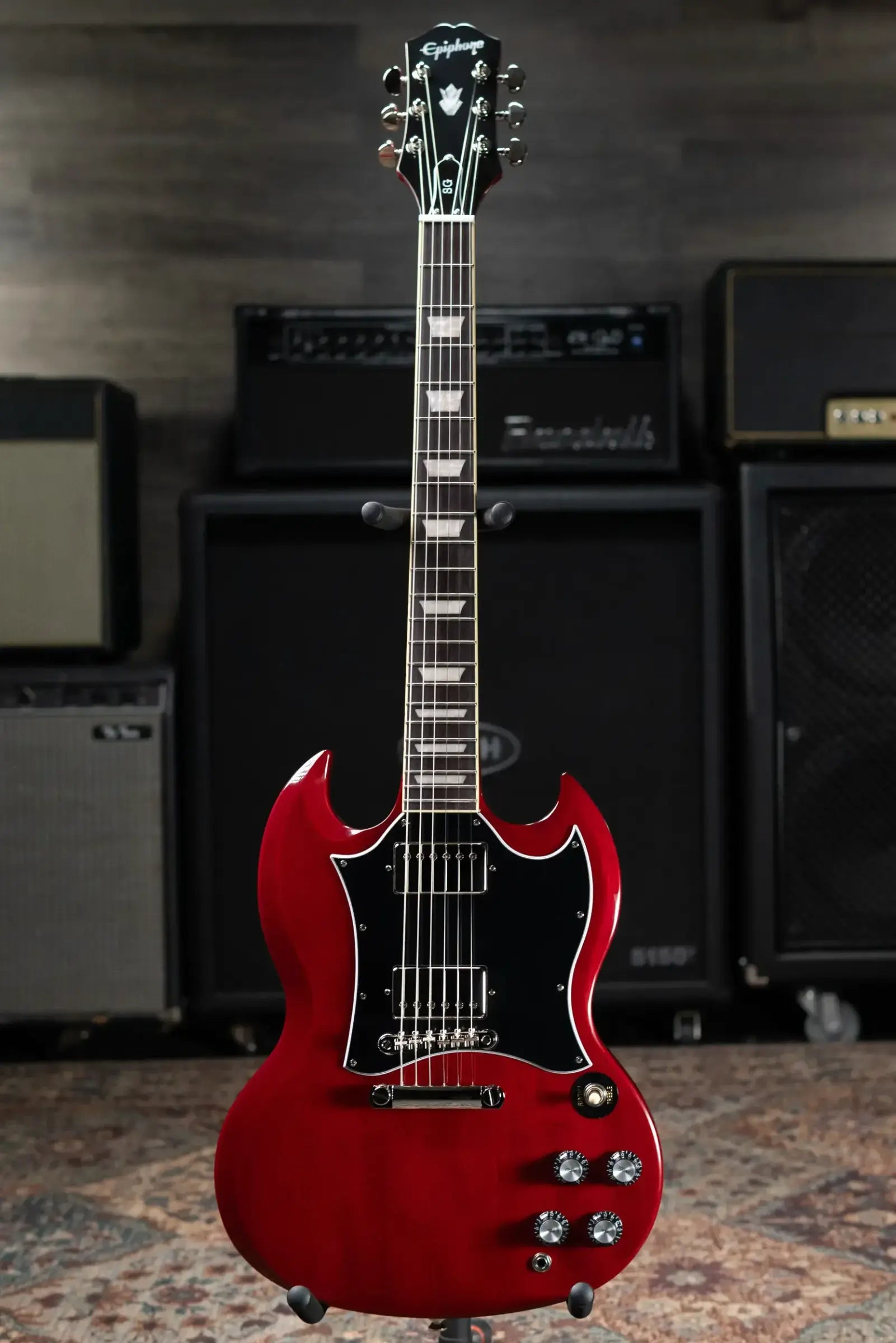 Epiphone SG Standard Electric Guitar - Cherry with Gig Bag