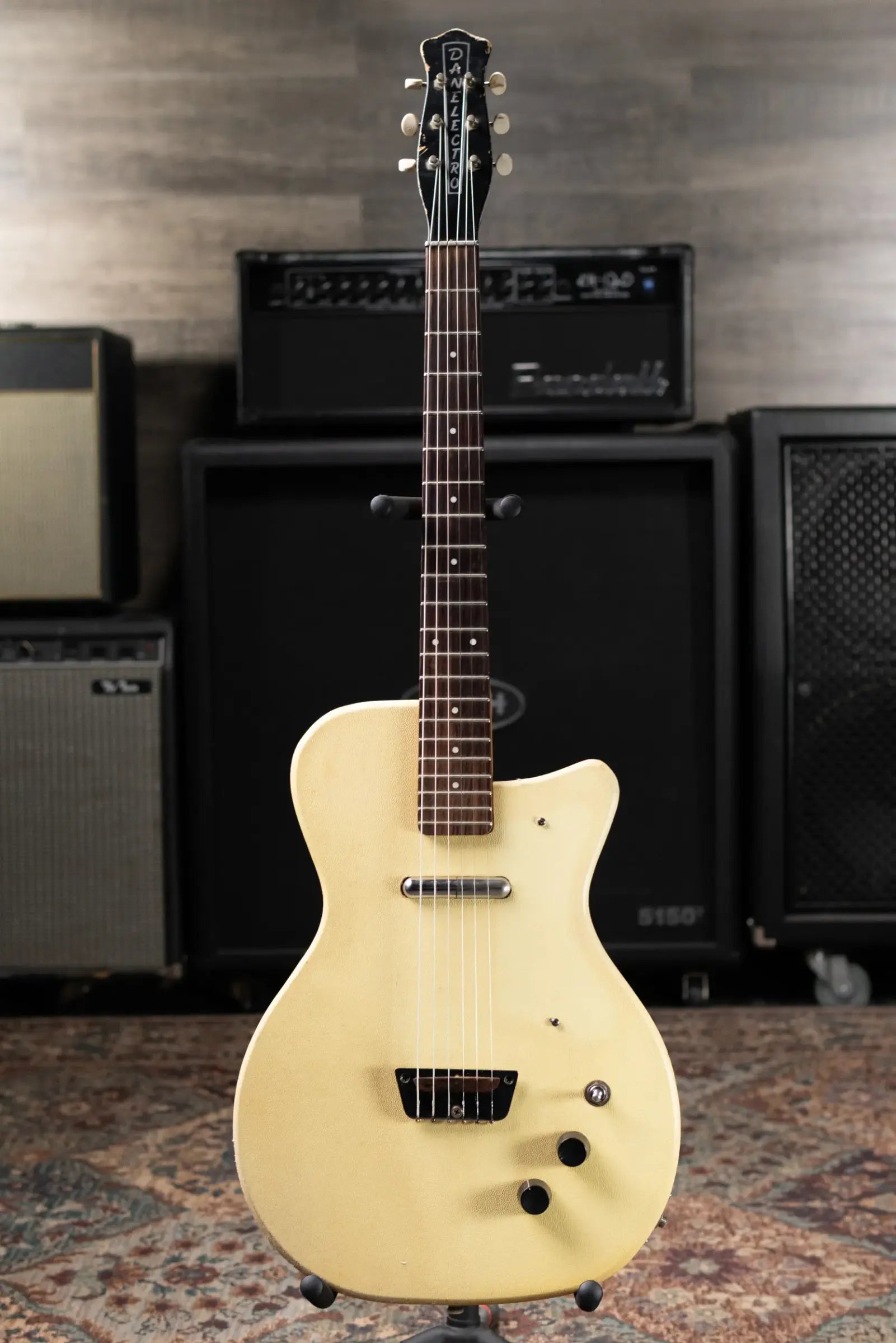 Danelectro Vintage Electric Guitar - Cream - Used
