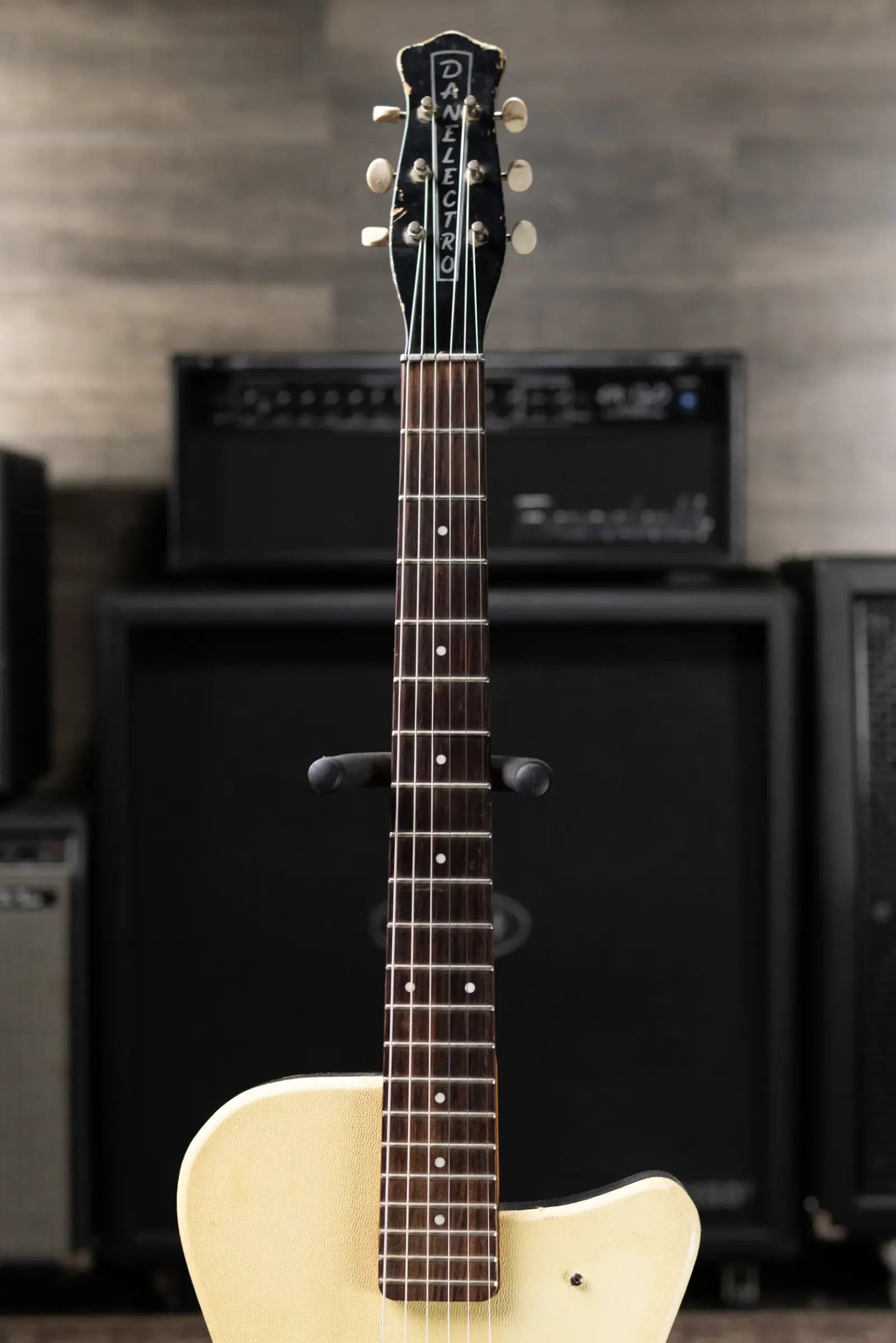 Danelectro Vintage Electric Guitar - Cream - Used