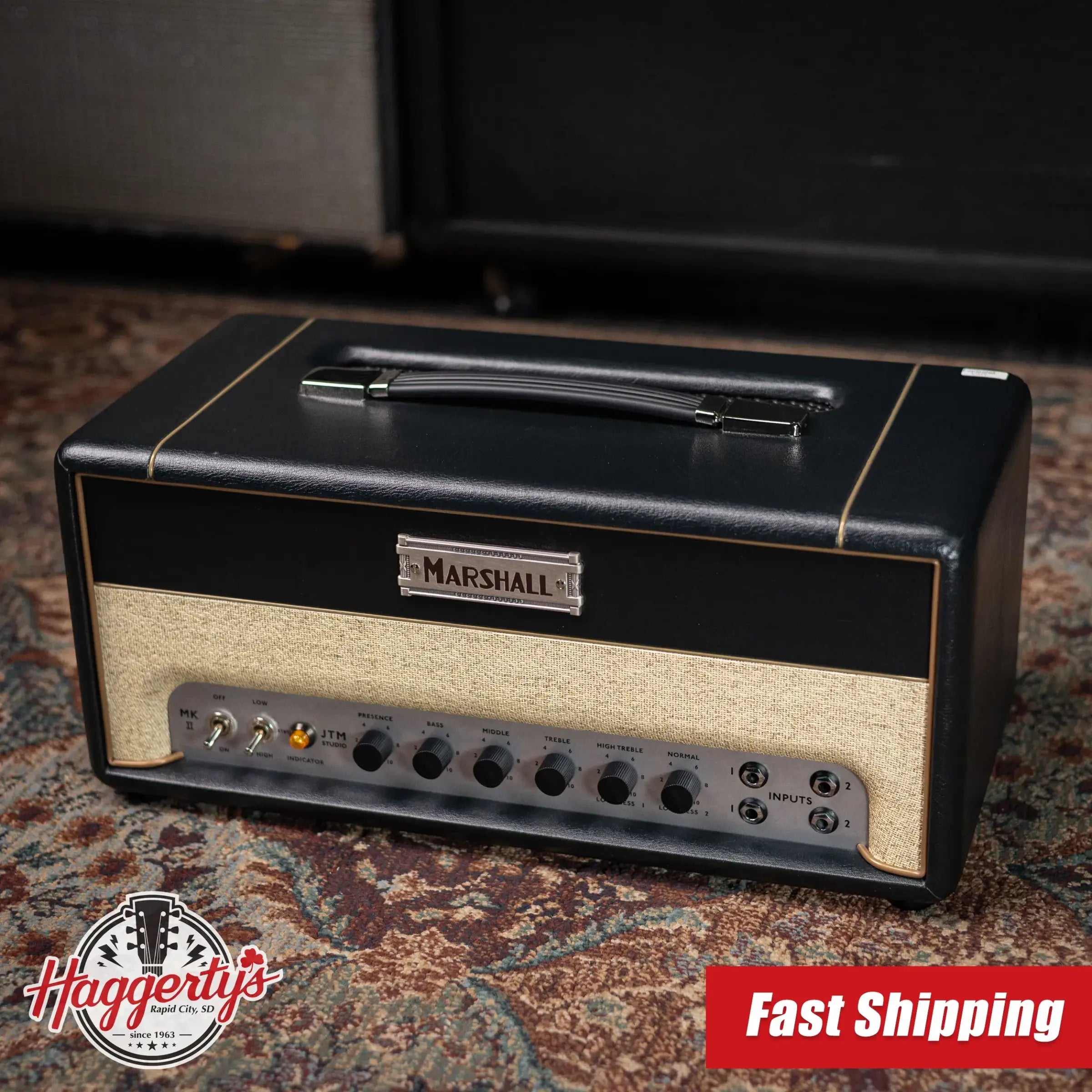 Marshall Studio JTM MKII Tube Guitar Amp Head - Black - Used