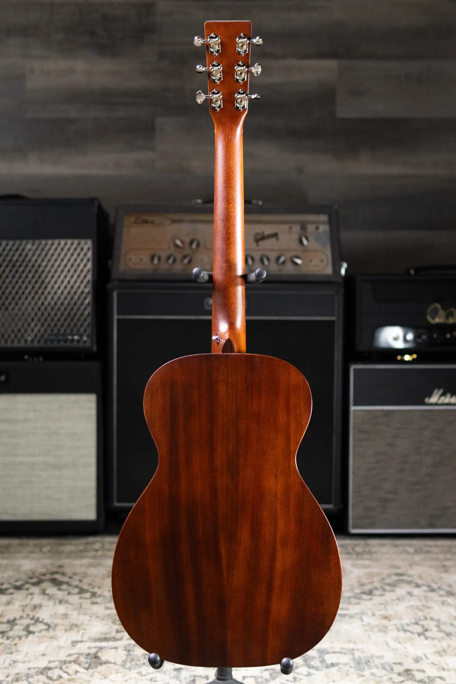 Martin 0-10E Retro Jason Isbell Concert Signature Short Scale Acoustic/Electric Guitar - Dark Mahogany with Gig Bag