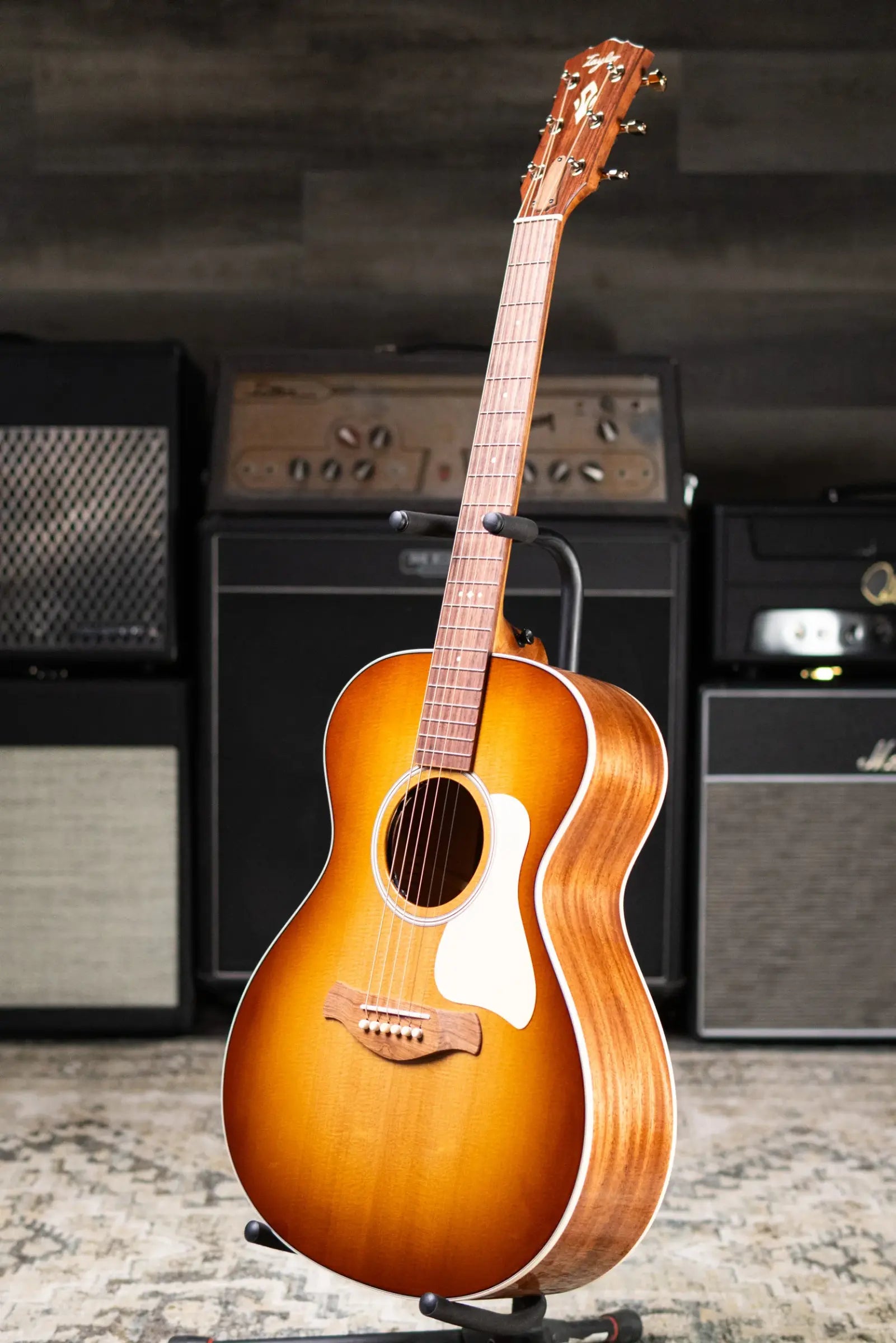 Taylor Ben Harper Signature Gold Label 512e SE Grand Concert Acoustic/Electric Guitar - Sunburst Top with Hardshell Case