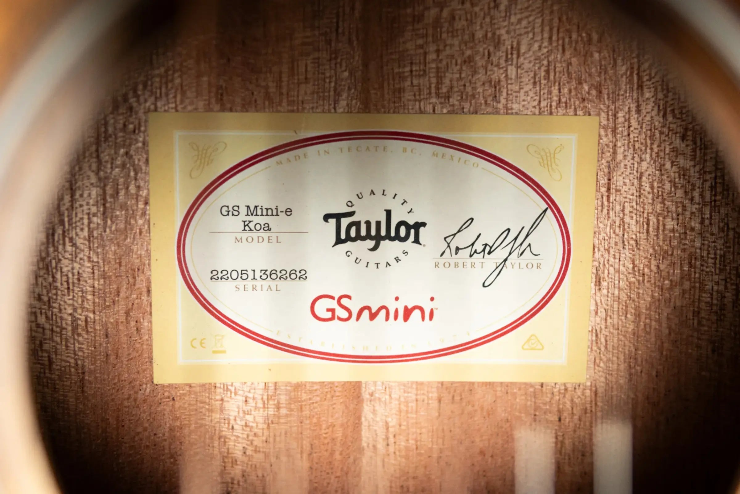 Taylor GS Mini-e Koa Acoustic/Electric Guitar with GS Mini Bag