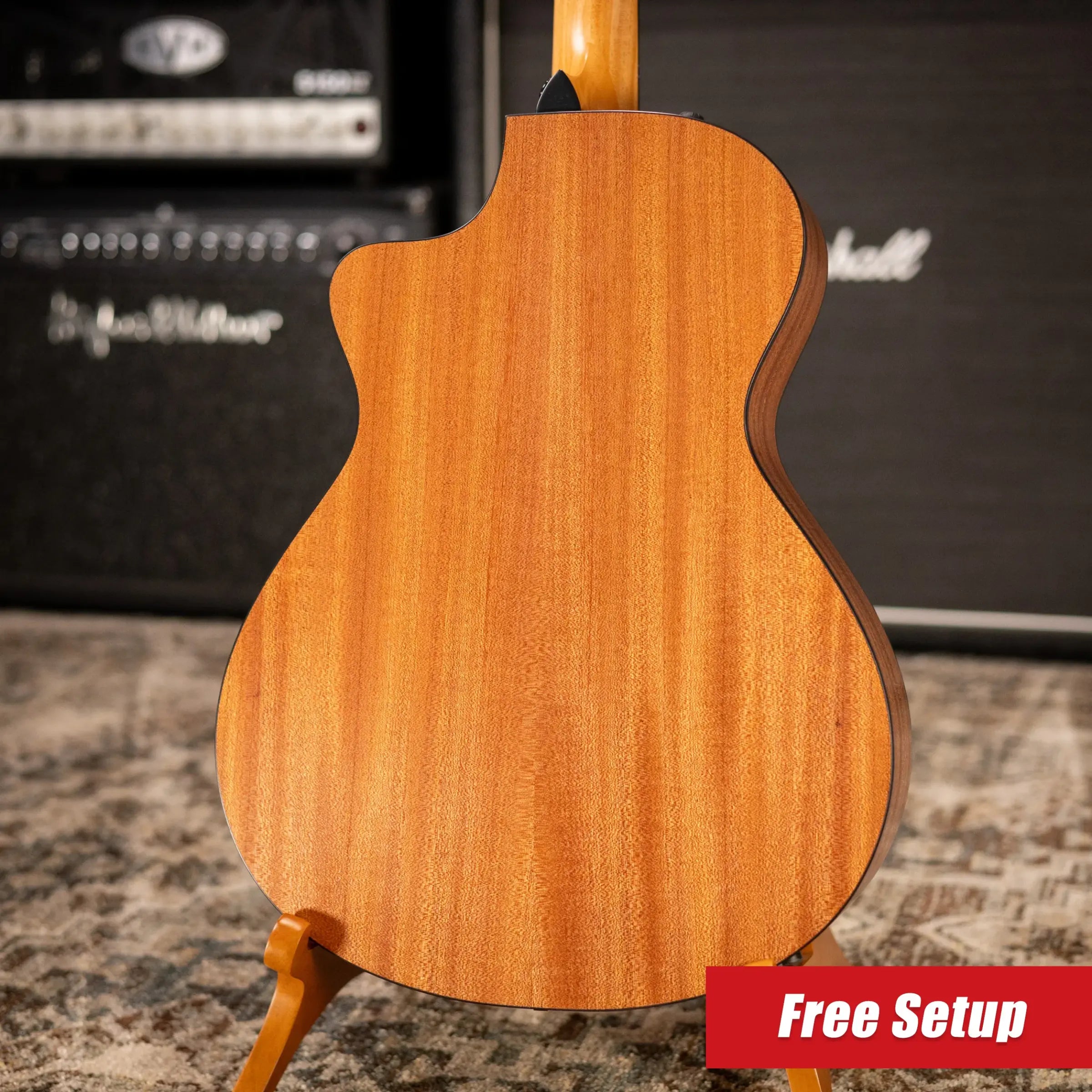 Taylor 112ce Grand Concert Acoustic/Electric Guitar - Sapele with Gig Bag - Factory Demo