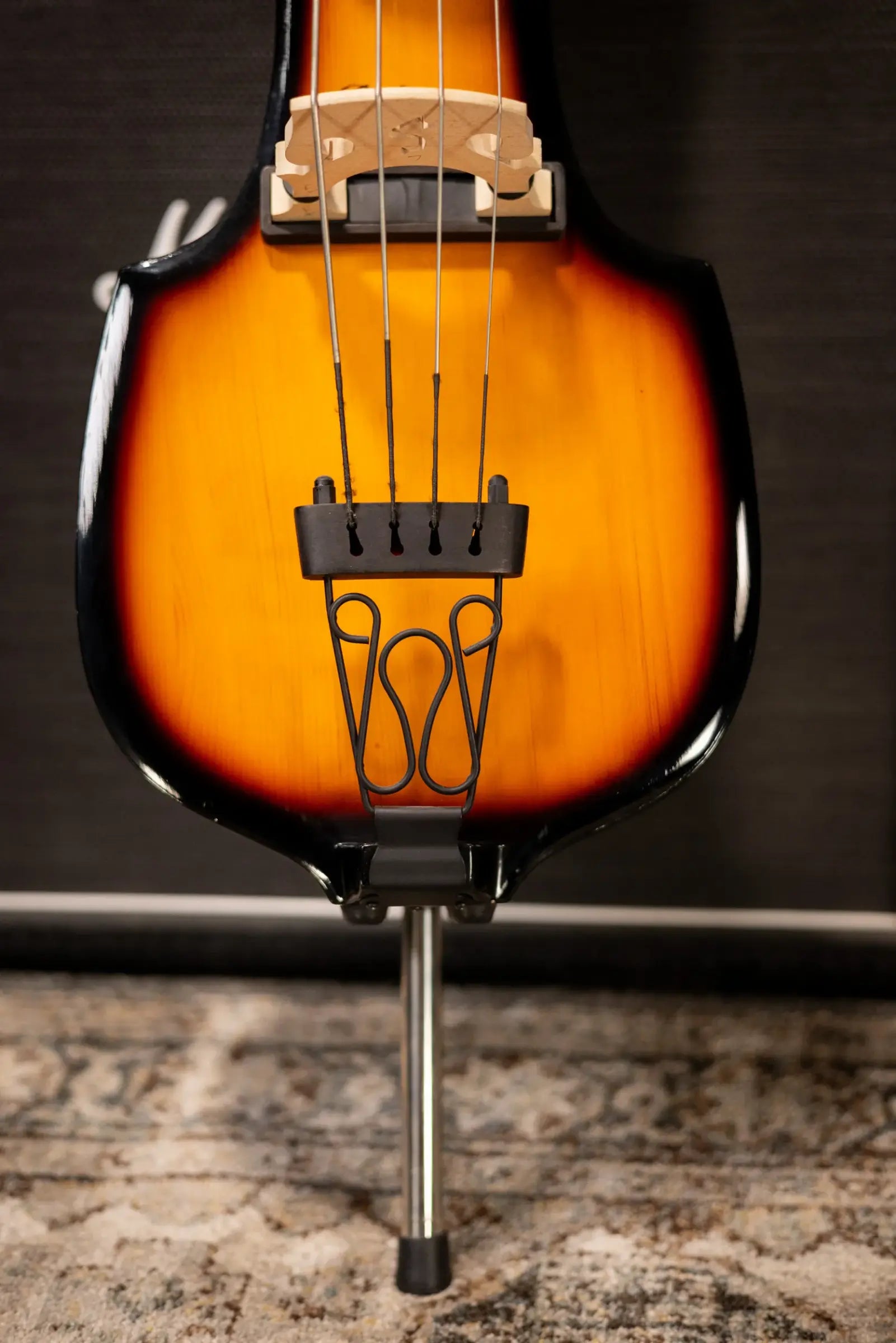 Palatino VE-500 Electric Upright Bass - Sunburst with Gig Bag - Used