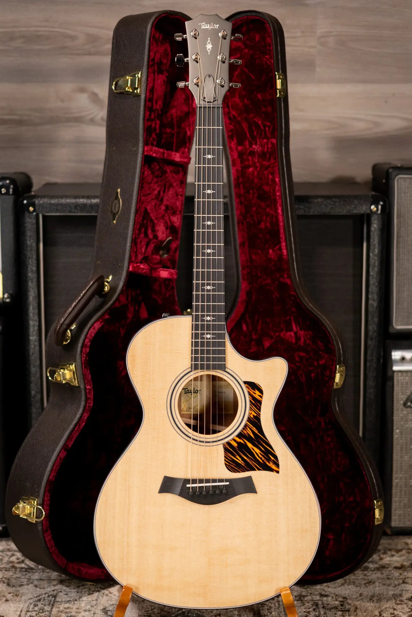 Taylor 312ce Grand Concert Acoustic/Electric Guitar with Hardshell Case