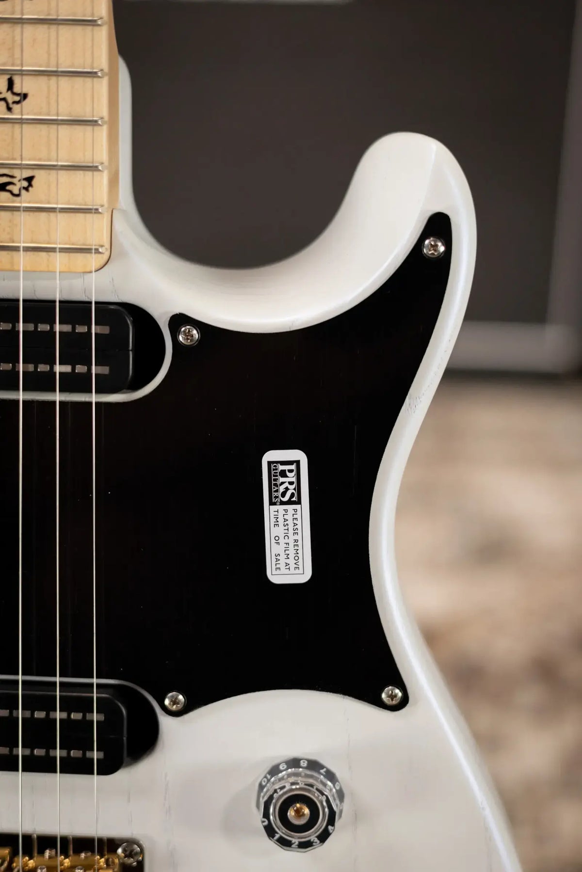 PRS NF 53 Satin Electric Guitar - Pearl White with Gig Bag