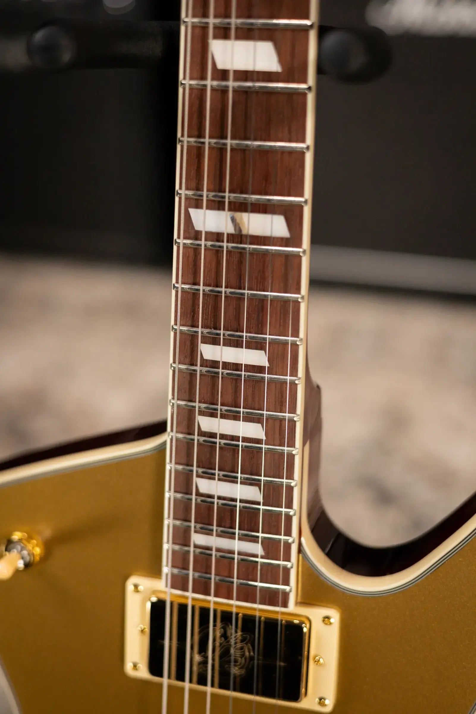 Ibanez IC420 Limited Edition Iceman Electric Guitar - Gold with Gig Bag