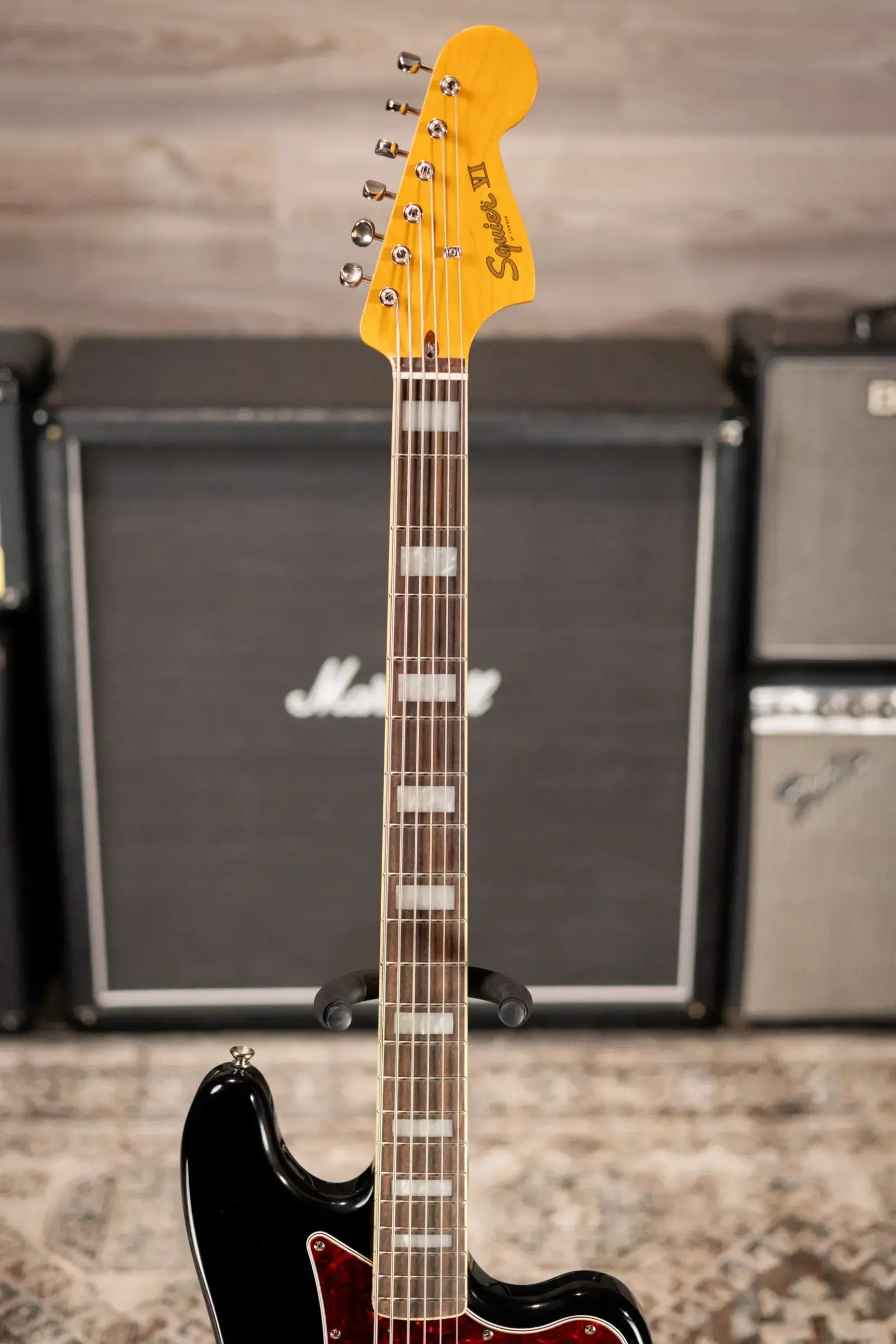 Squier Bass VI - Black - Used