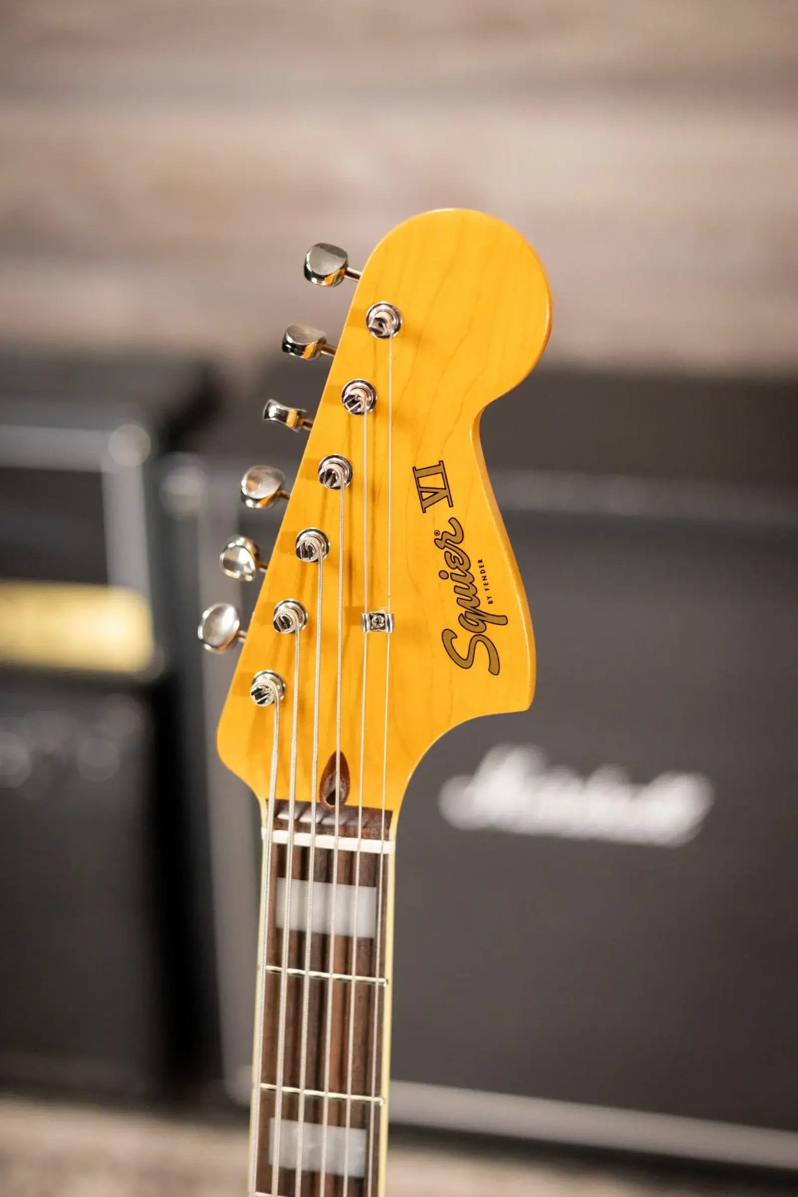 Squier Bass VI - Black - Used