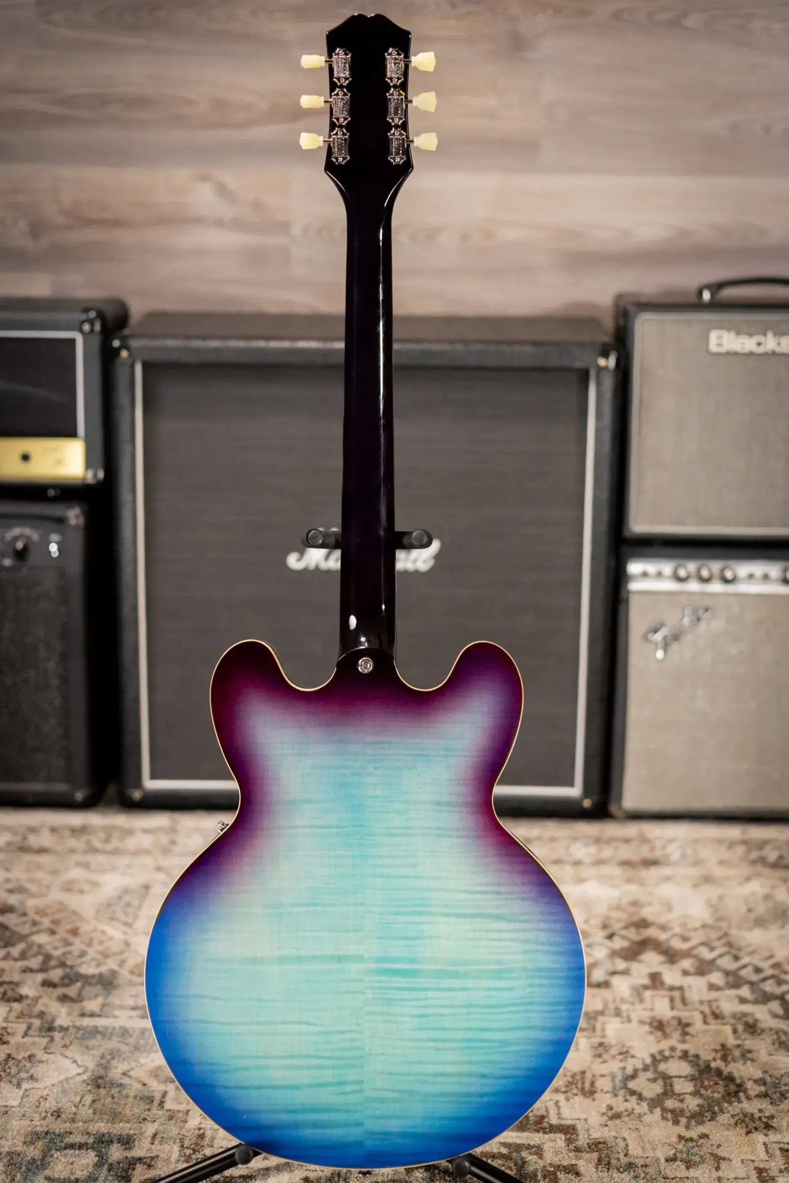 Epiphone ES-335 Figured Semi-hollow Electric Guitar - Blueberry Burst
