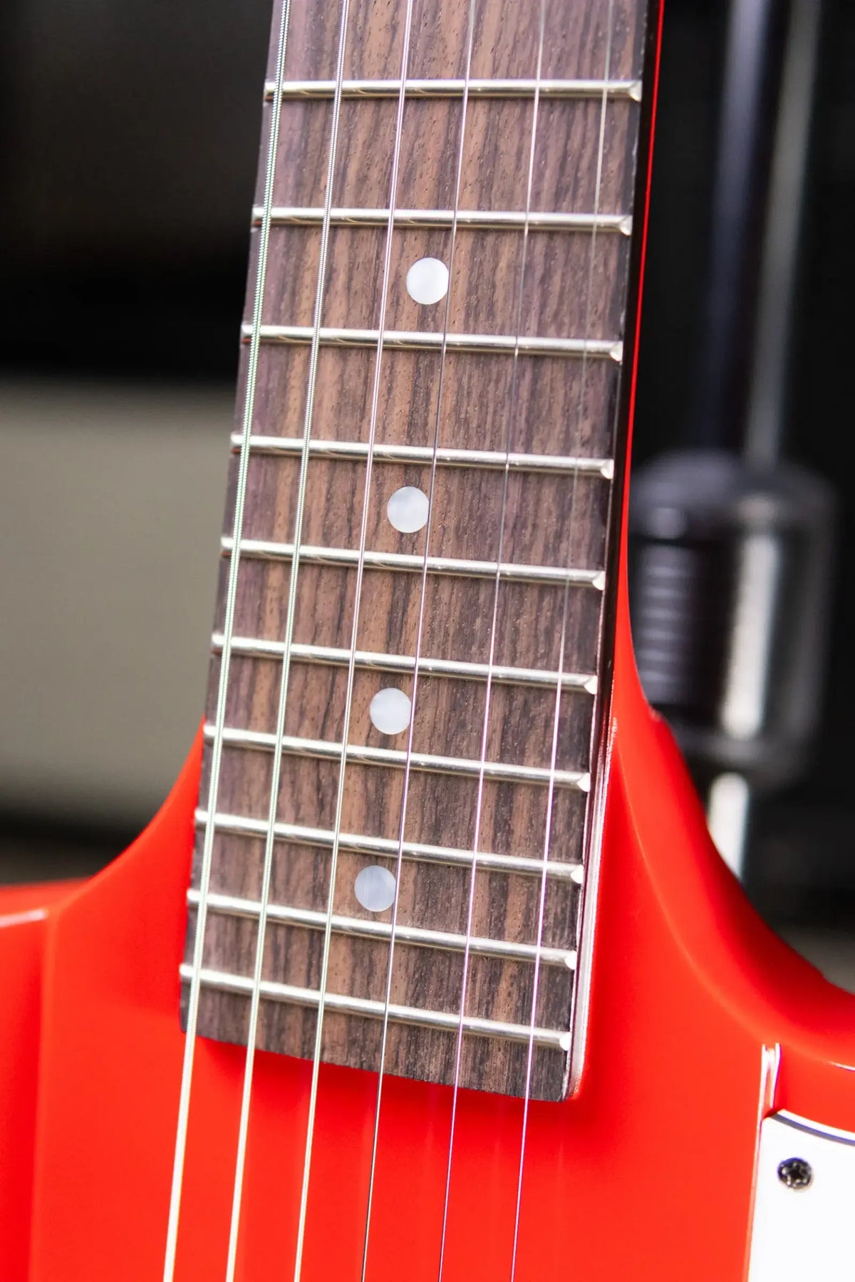 Epiphone 1963 Firebird I Reissue Electric Guitar - Cardinal Red with Hardshell Case