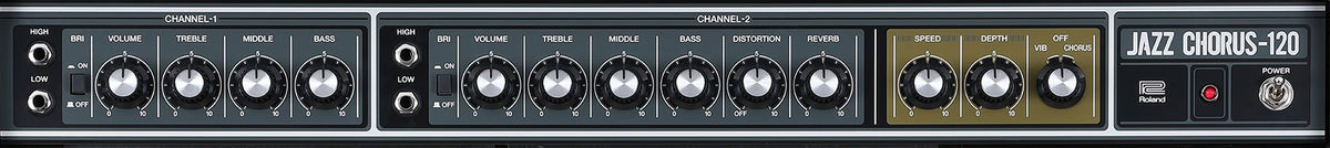 Roland JC-120 Jazz Chorus 2x12” Stereo Guitar Amplifier