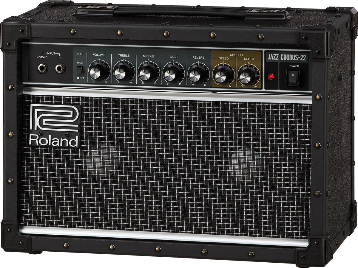 Roland JC-22 Jazz Chorus 30-watt 2 x 6.5-inch Stereo Combo Amp