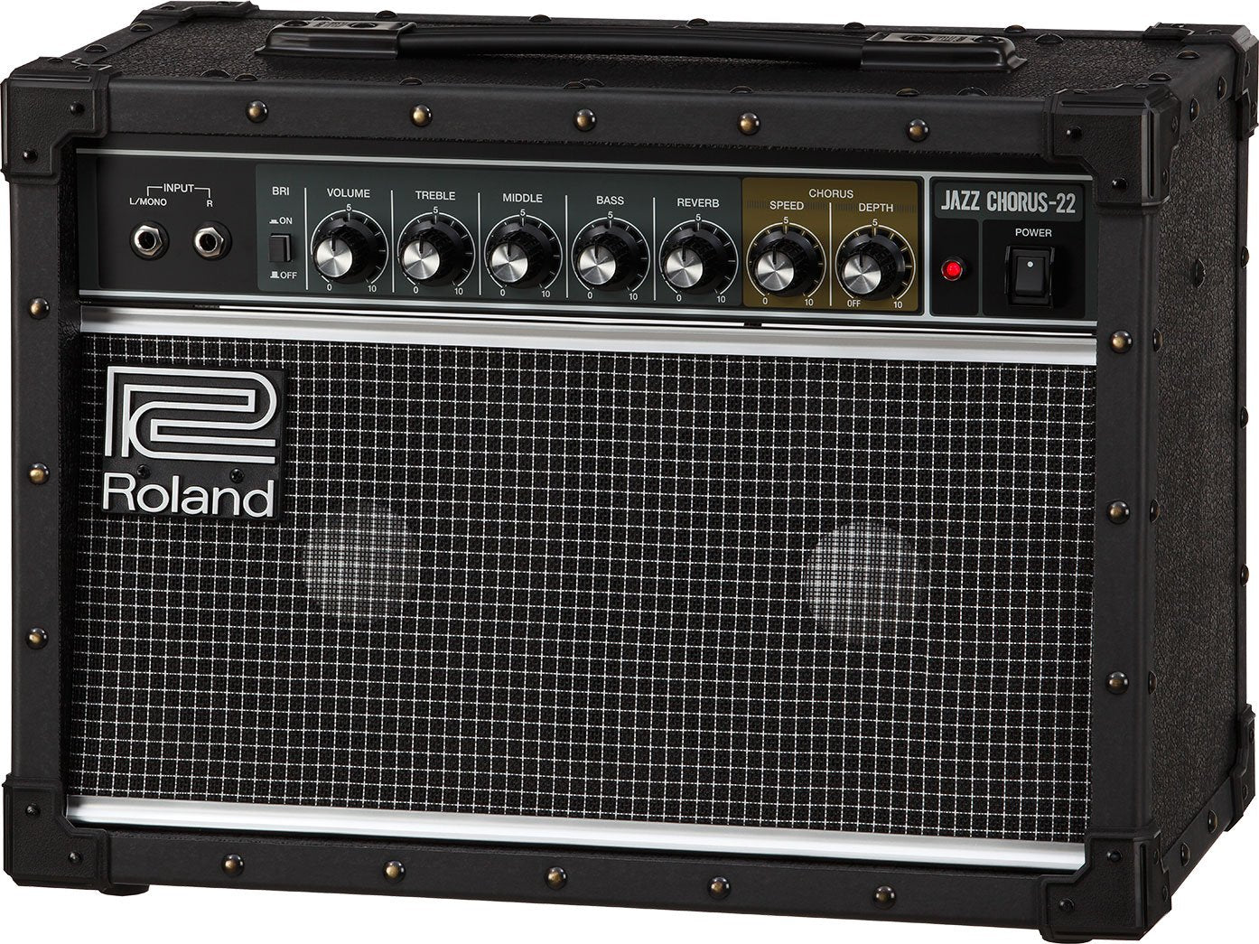 Roland JC-22 Jazz Chorus 30-watt 2 x 6.5-inch Stereo Combo Amp