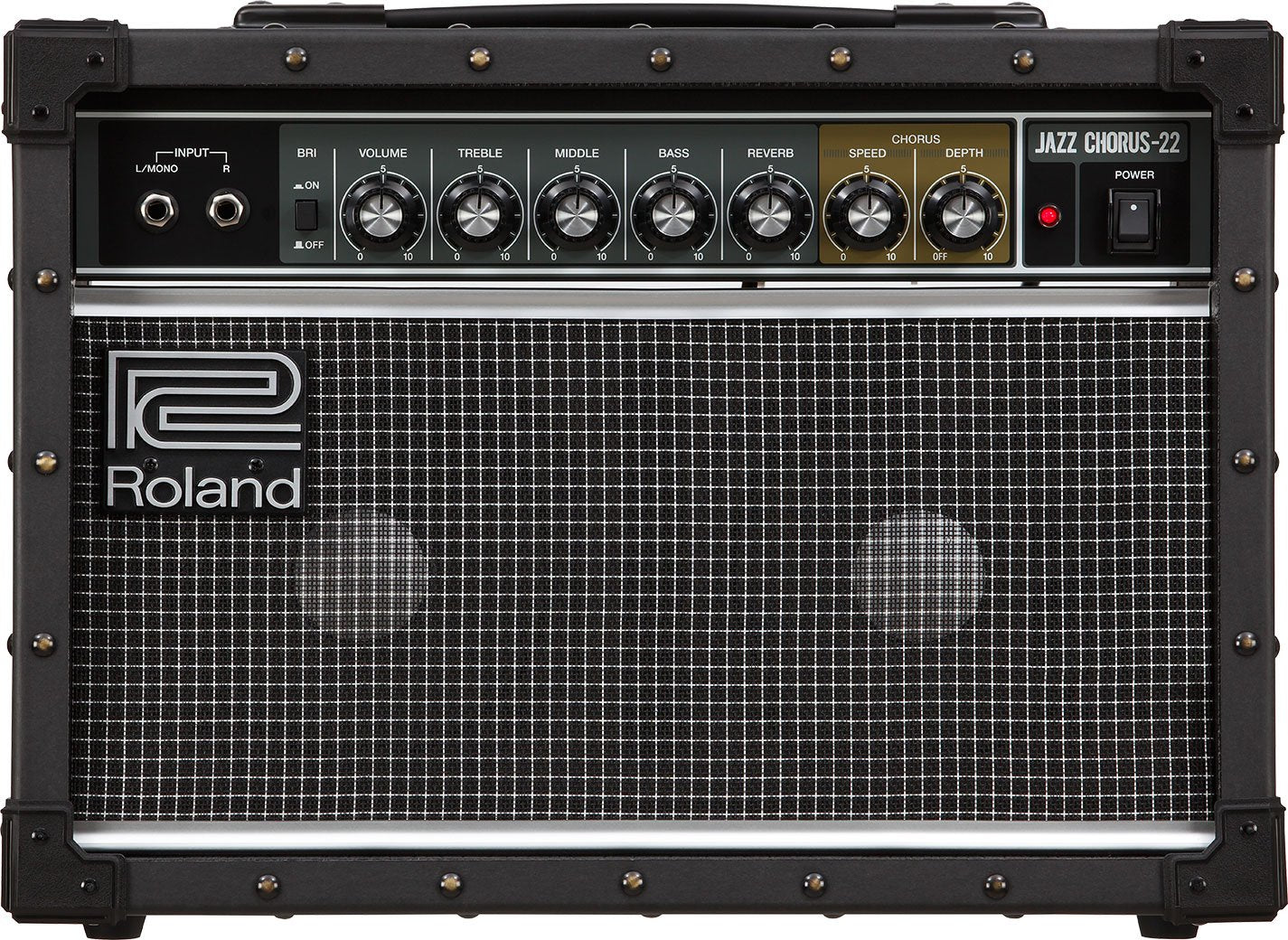 Roland JC-22 Jazz Chorus 30-watt 2 x 6.5-inch Stereo Combo Amp