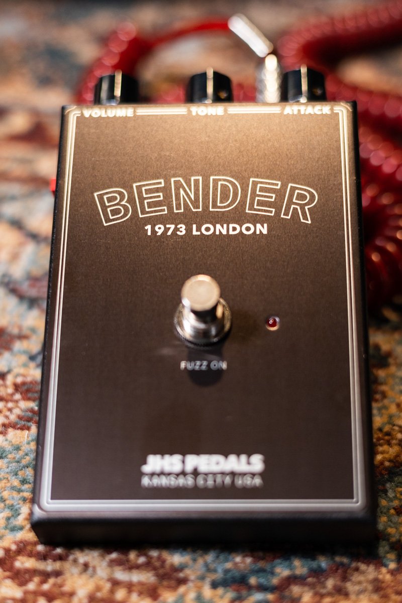 JHS Legends of Fuzz Bender Guitar Effects Pedal