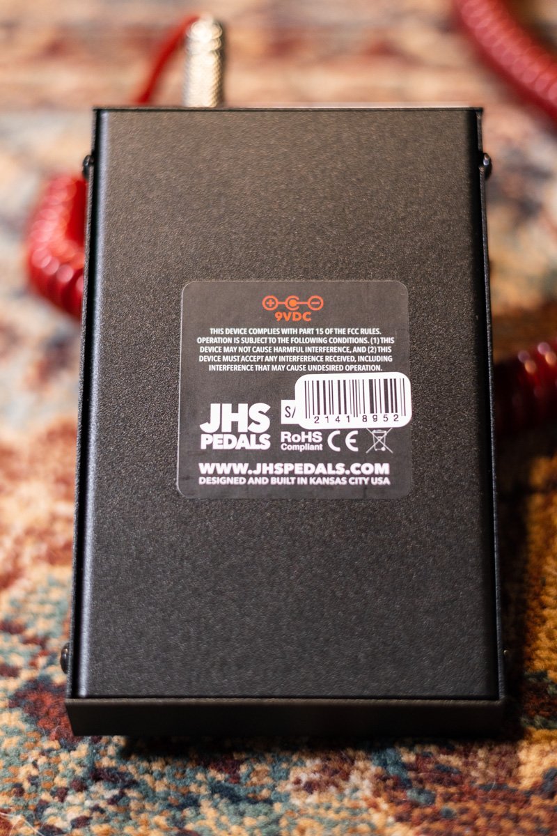 JHS Legends of Fuzz Bender Guitar Effects Pedal