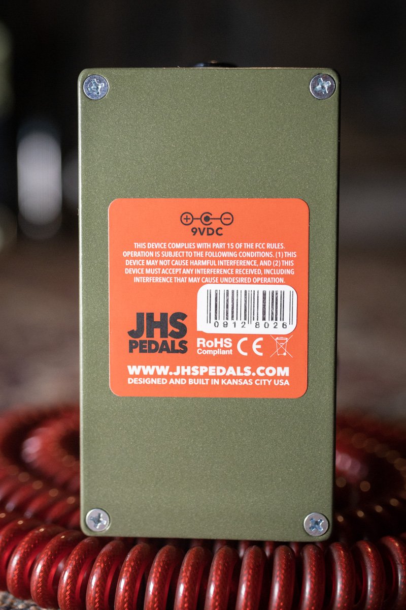 JHS Muffuletta Fuzz Distortion Pedal - Army Green