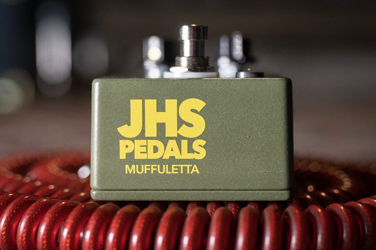 JHS Muffuletta Fuzz Distortion Pedal - Army Green