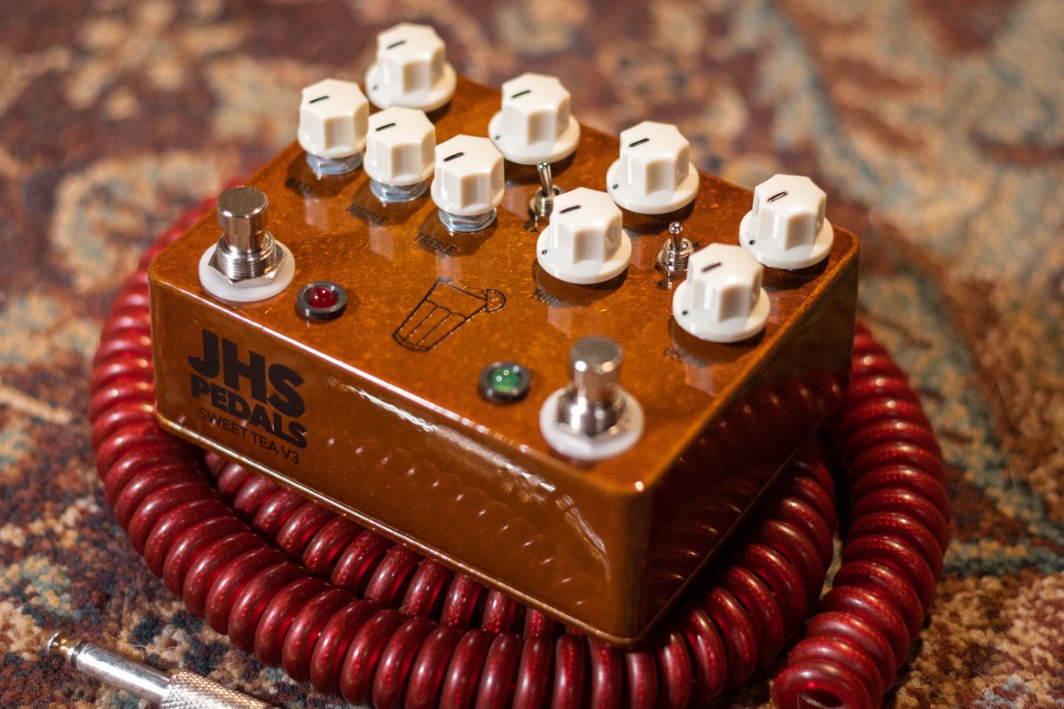 JHS Sweet Tea V3 Dual Overdrive/Distortion Guitar Effects Pedal
