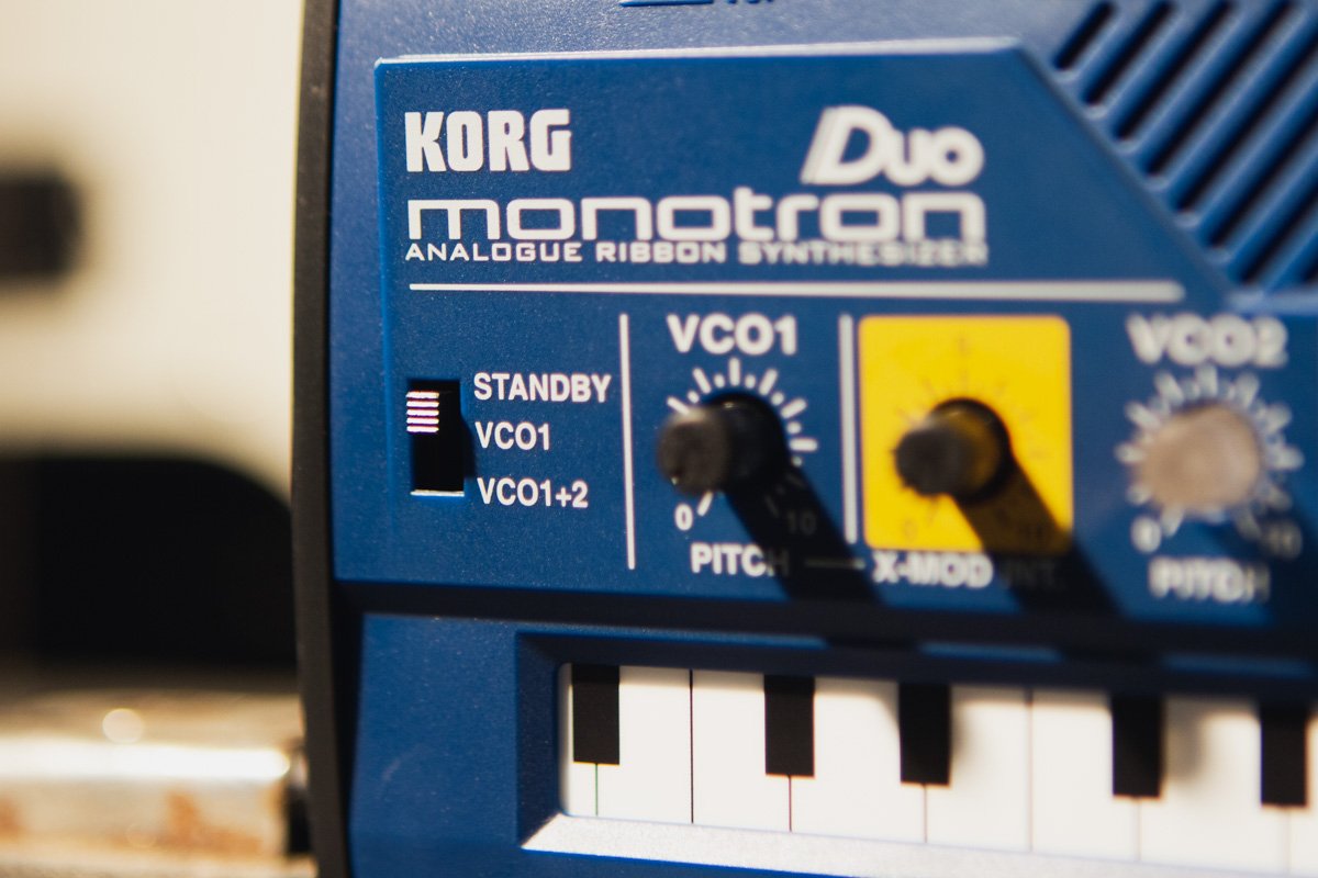 Korg Monotron Duo Analogue Ribbon Synthesizer