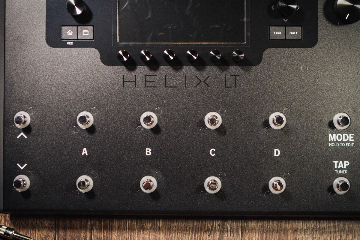 line 6 helix LT floorboard multi effects processor haggertys 06