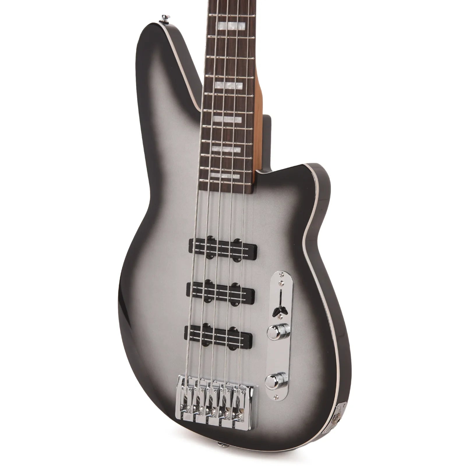 Reverend Triad 5 5-String Electric Bass - Silver Burst