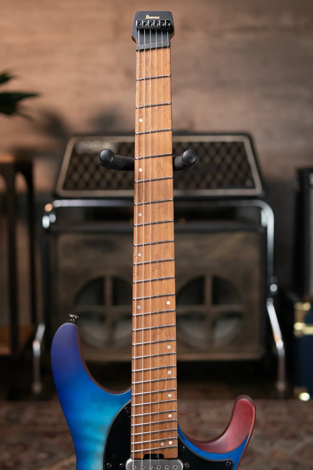 Ibanez QX54QM Electric - Blue Sphere Burst Matte with Gig Bag