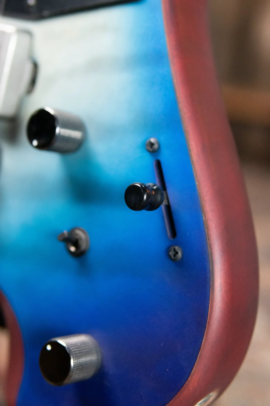 Ibanez QX54QM Electric - Blue Sphere Burst Matte with Gig Bag