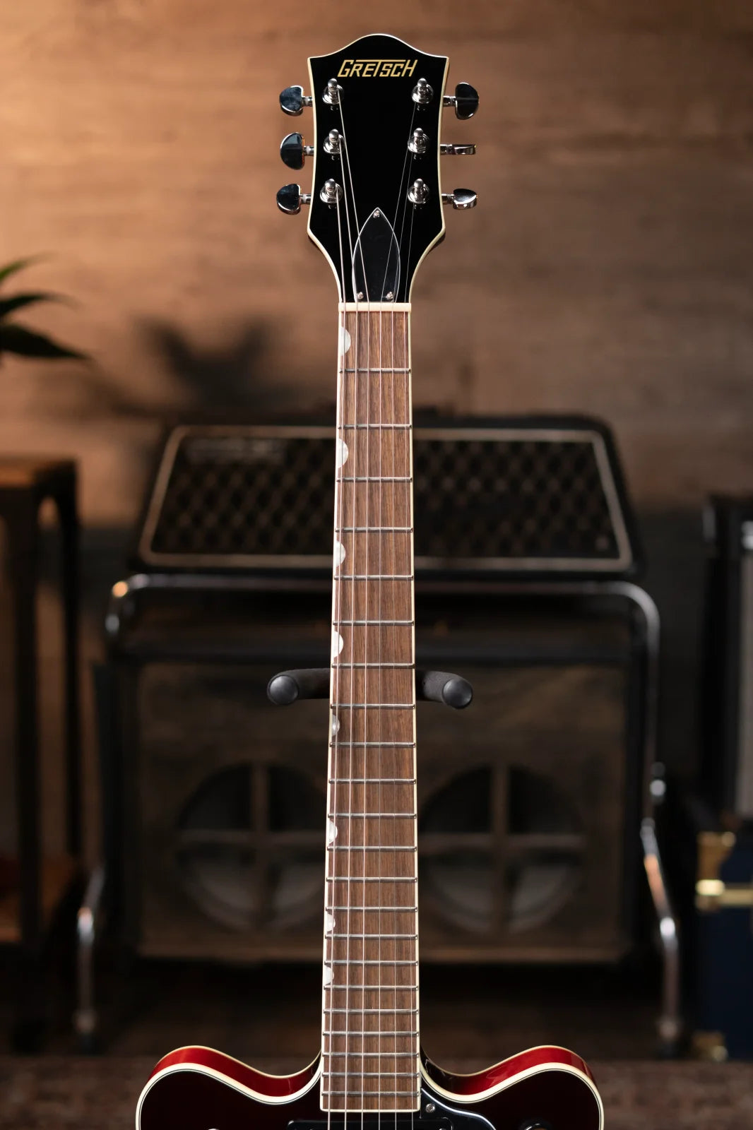 Gretsch G2655 Streamliner Center Block Jr. Double-Cut with Stoptail - Claret Burst