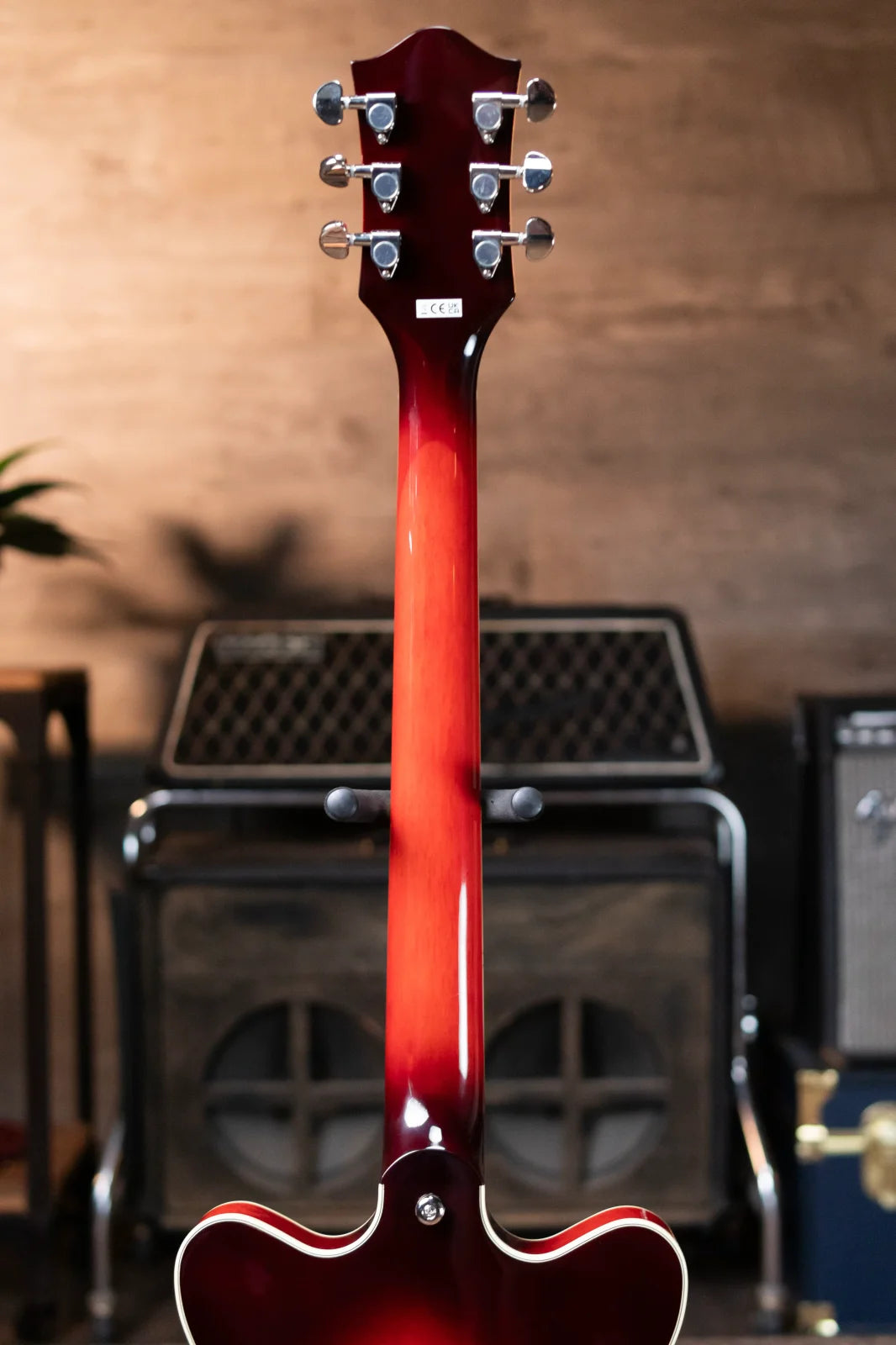 Gretsch G2655 Streamliner Center Block Jr. Double-Cut with Stoptail - Claret Burst