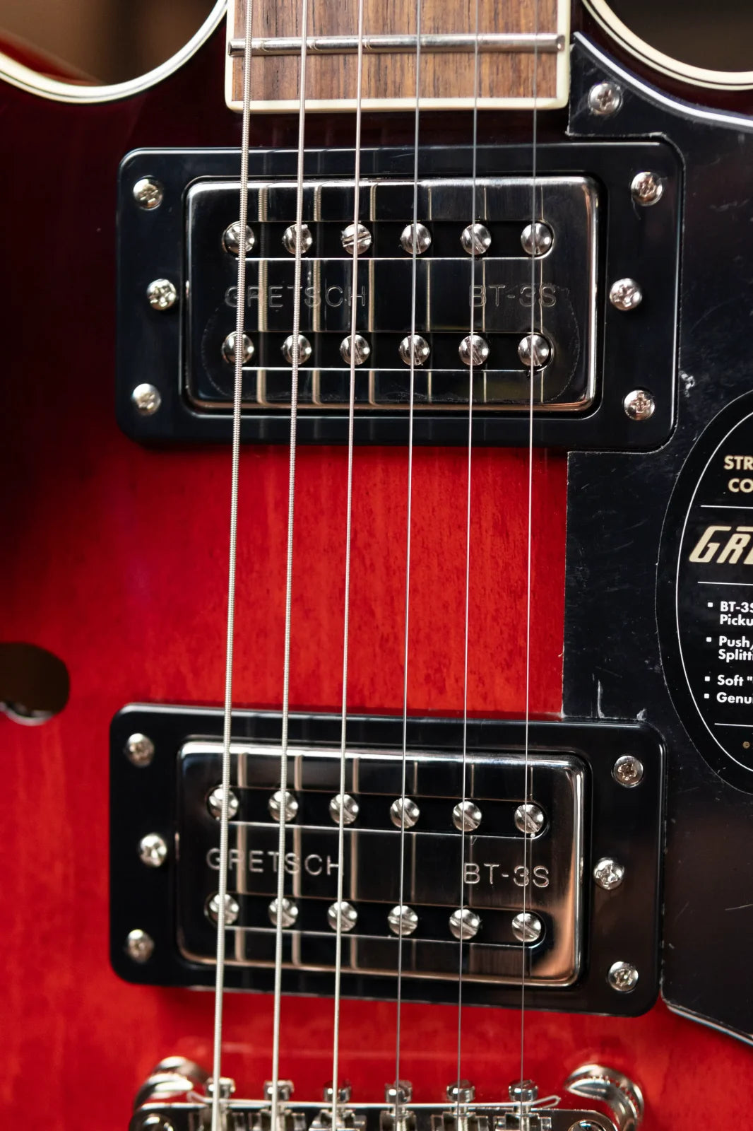 Gretsch G2655 Streamliner Center Block Jr. Double-Cut with Stoptail - Claret Burst