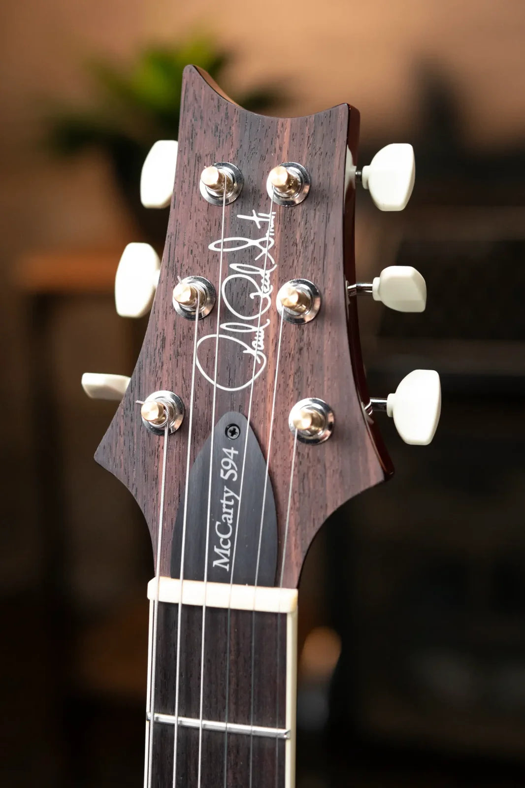 PRS McCarty 594 Hollowbody II - Charcoal Cherry Wrap Burst with Hardshell Case