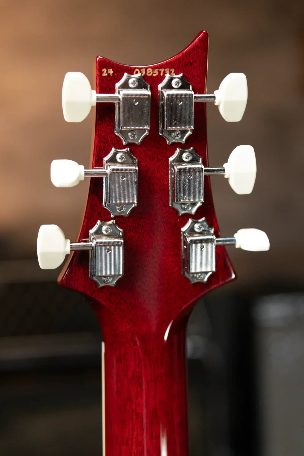 PRS McCarty 594 Hollowbody II - Charcoal Cherry Wrap Burst with Hardshell Case