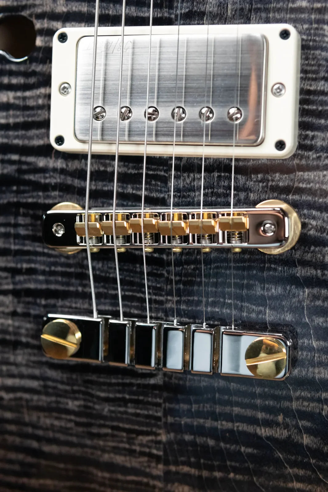 PRS McCarty 594 Hollowbody II - Charcoal Cherry Wrap Burst with Hardshell Case