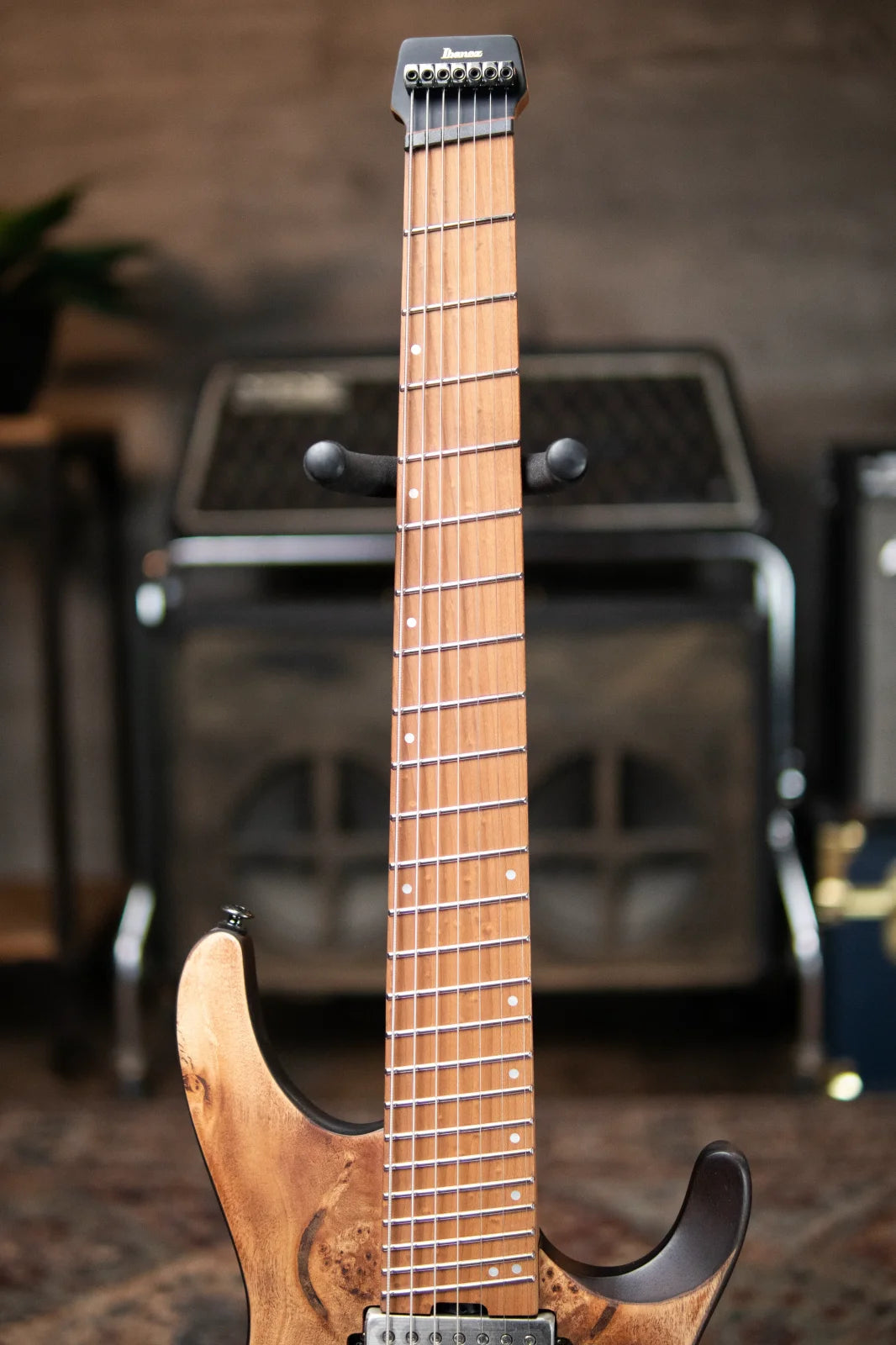 Ibanez QX527PB 7-String Electric - Antique Brown Stained with Gig Bag