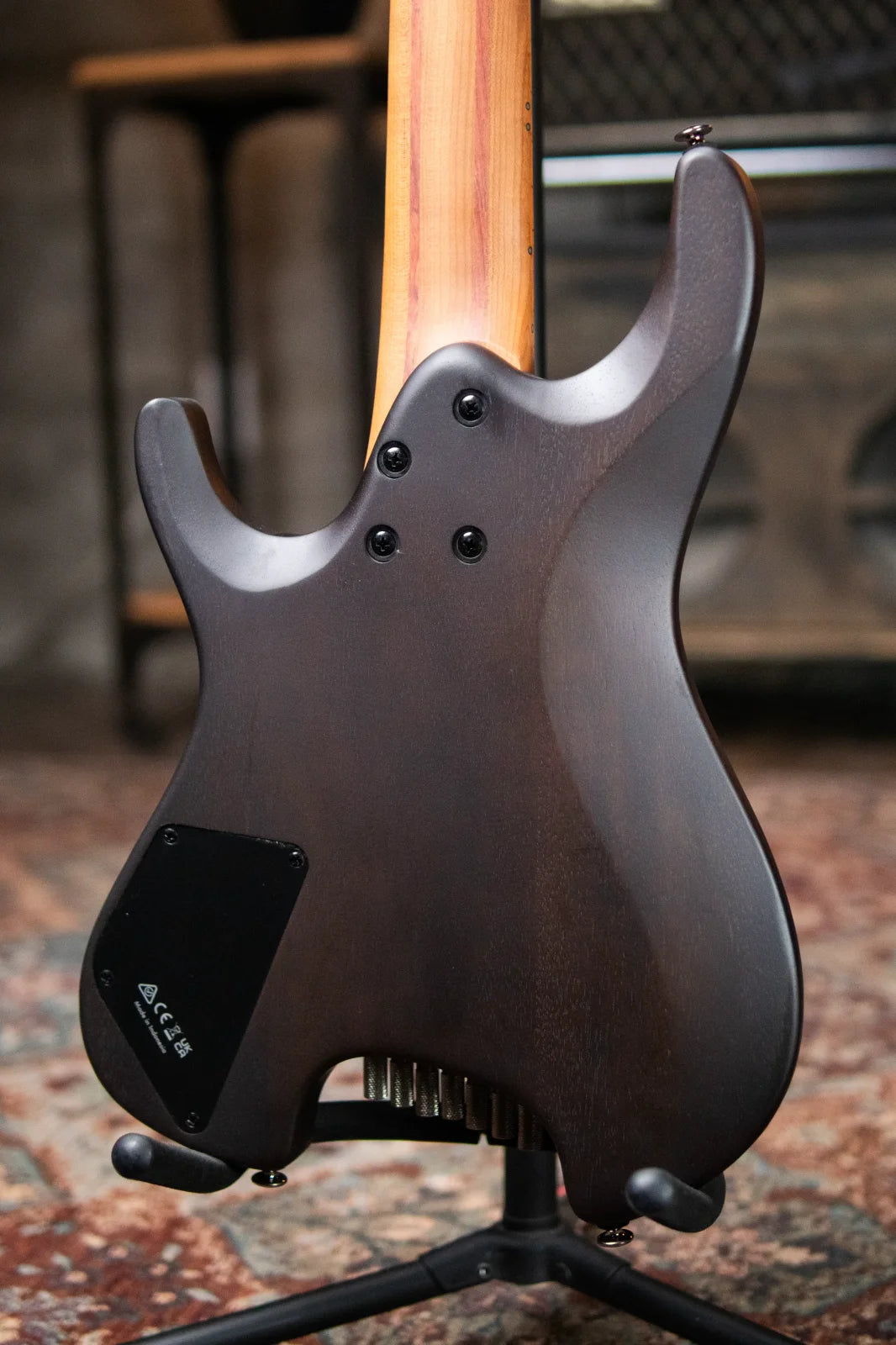Ibanez QX527PB 7-String Electric - Antique Brown Stained with Gig Bag