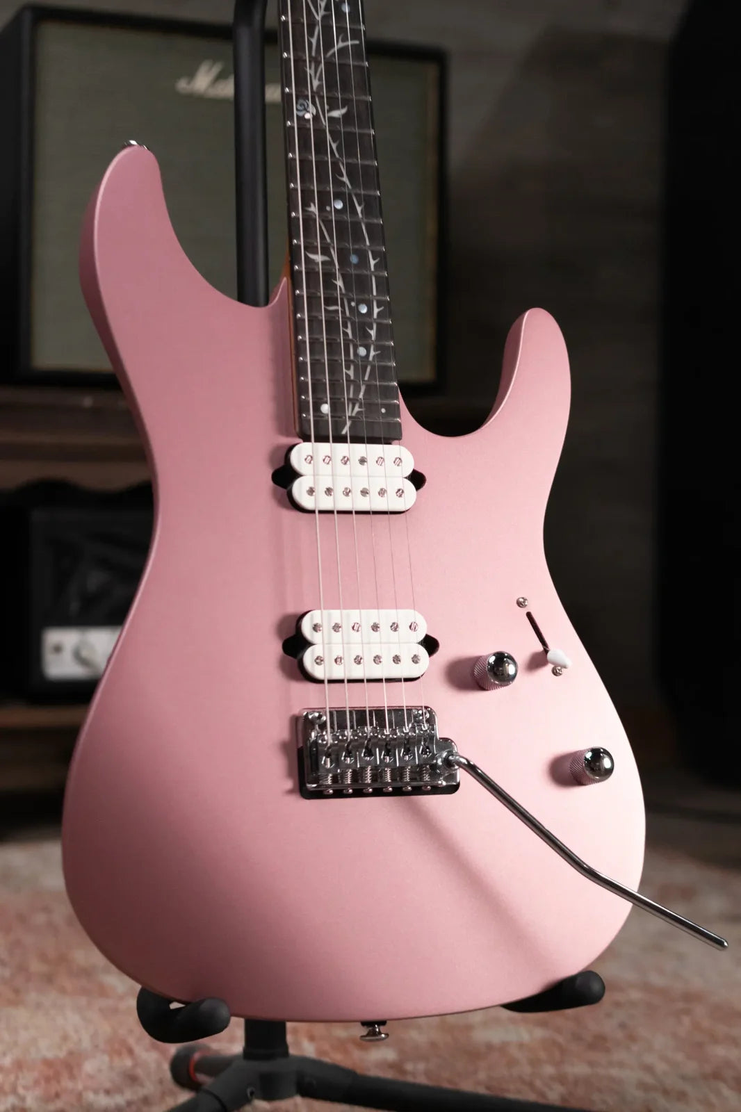 Ibanez TOD10MM Tim Henson Signature Electric Guitar - Metallic Mauve with Gig Bag